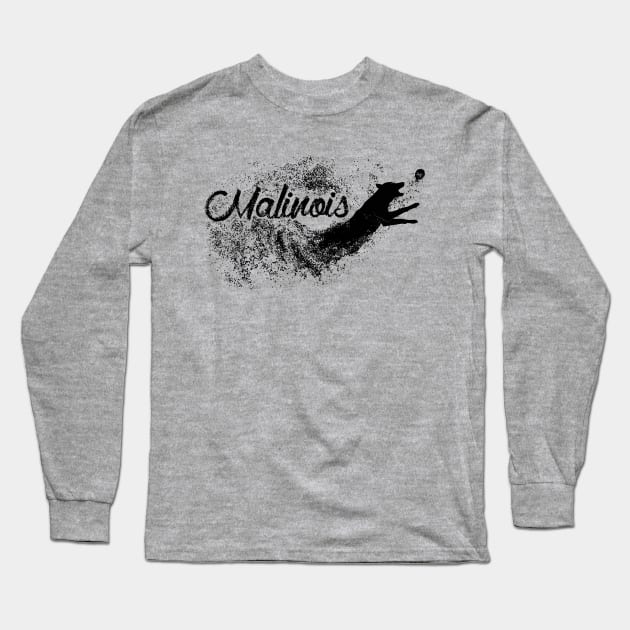 Malinois - Belgian shepherd -Mechelaar Long Sleeve T-Shirt by Nartissima